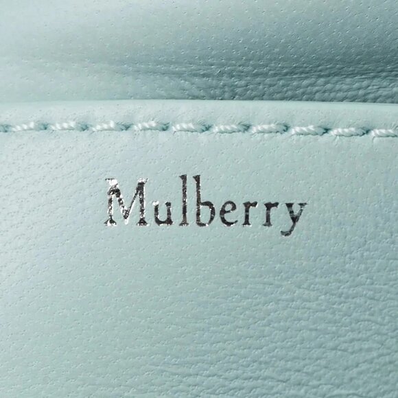 Mulberry Acrylic Green Quilted Leather Little Softie Crossbody Bag - Picture 8 of 10